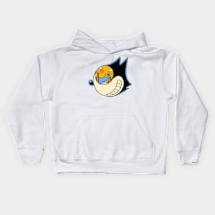 Head Felix dream a summer holiday in the beach Kids Hoodie